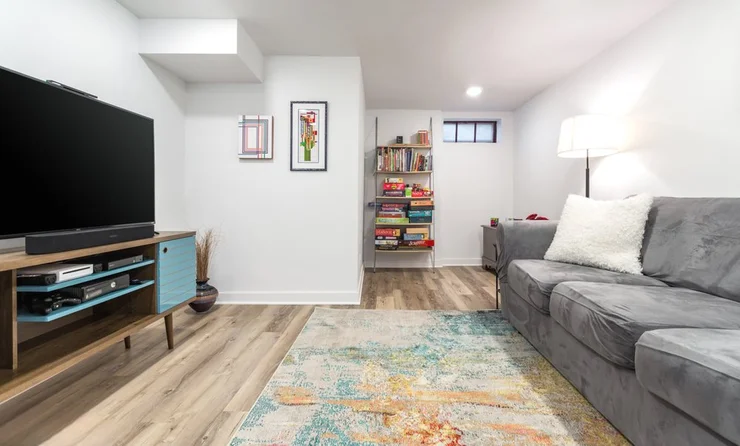 Bright & Modern Basement Remodel