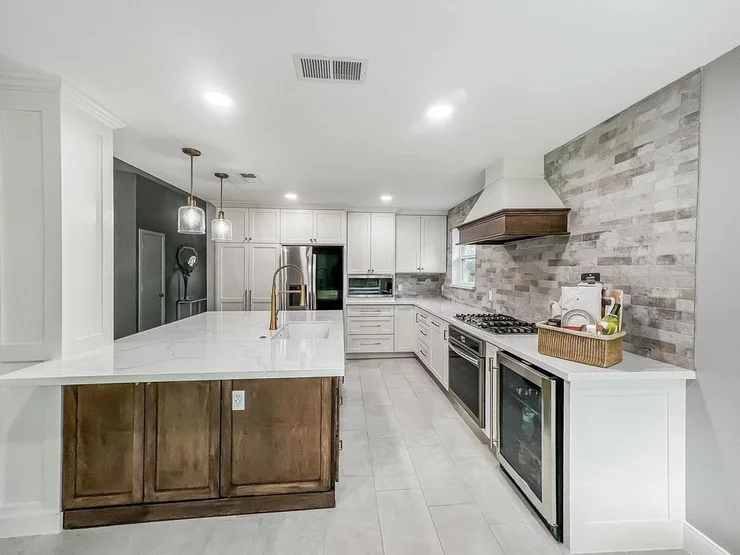 Contemporary Full Kitchen Renovation