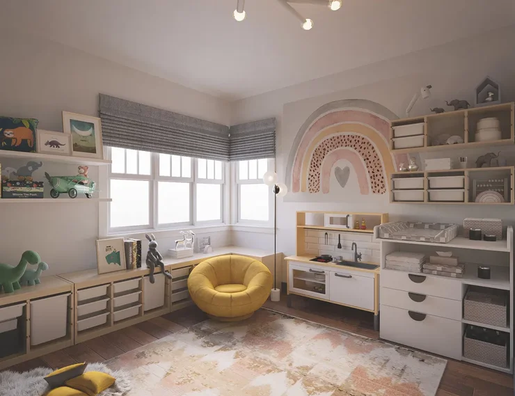 Creative Harmony: Eclectic Kids’ Room Refresh