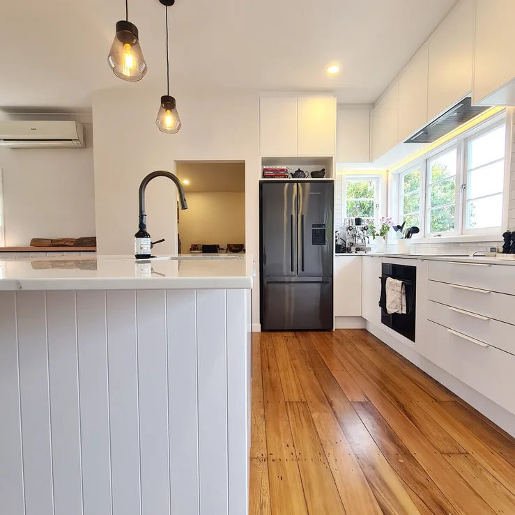 Complete Kitchen & Living Area Transformation