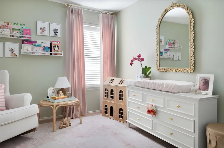 Little Girl's Chic Nursery Remodelling