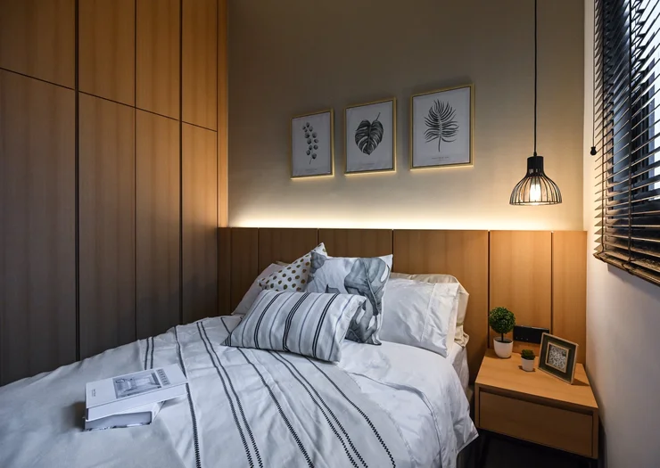 Modern Apartments Bedroom and Bath Remodel