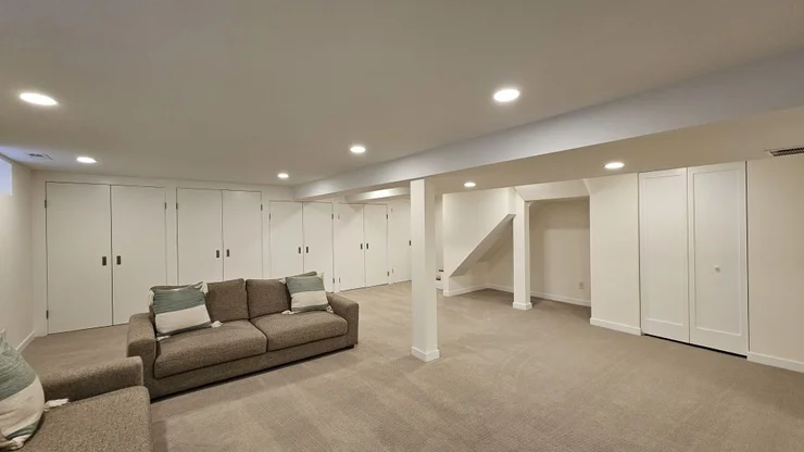 Modern Basement Renovation
