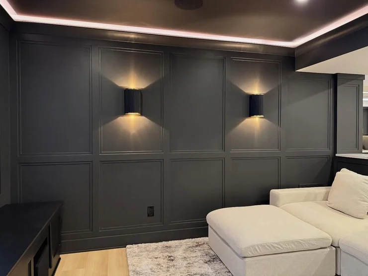 Modern Home Theater Renovation