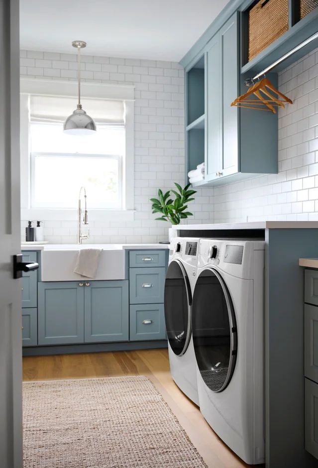 Modern Laundry Room Renovation