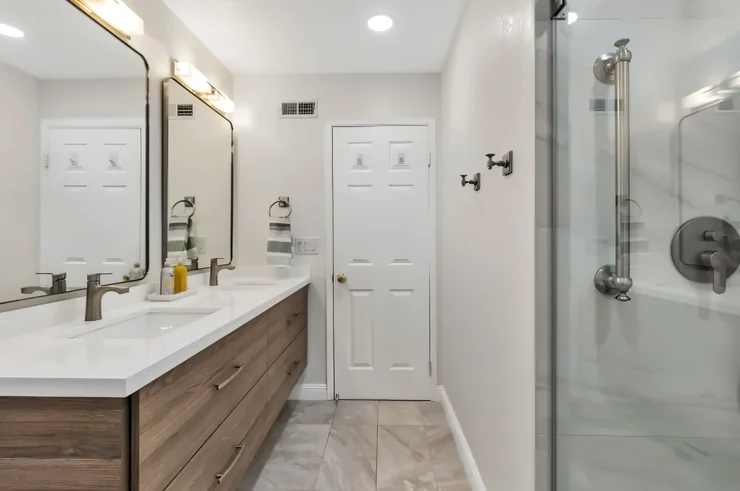 Modern Spa Bathroom Renovation