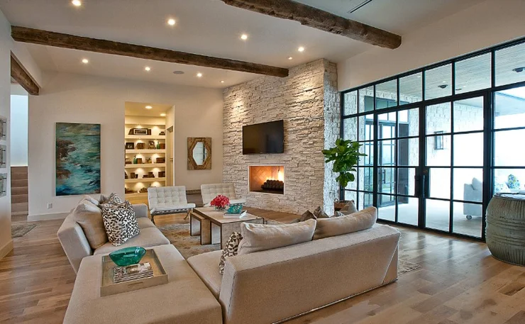 Spacious Living Room Makeover