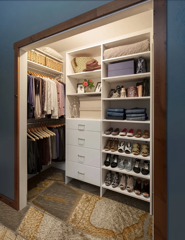 The Ultimate Reach-In Closet