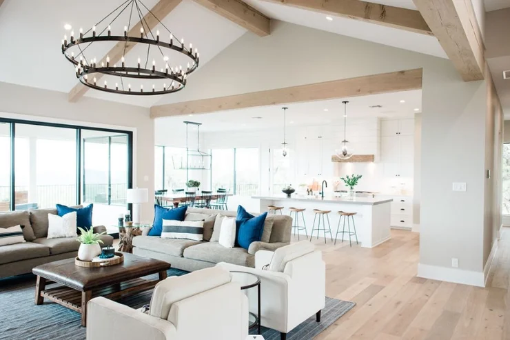 Warm Modern Home Transformation