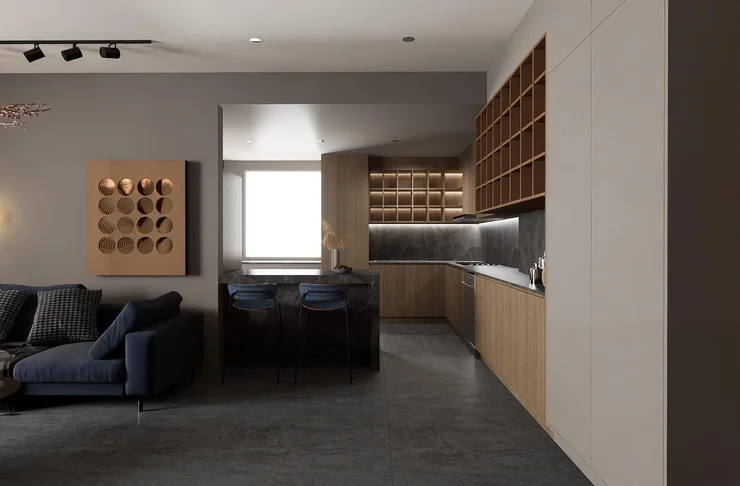 You Won’t Believe How Clean and Warm This Interior Feels